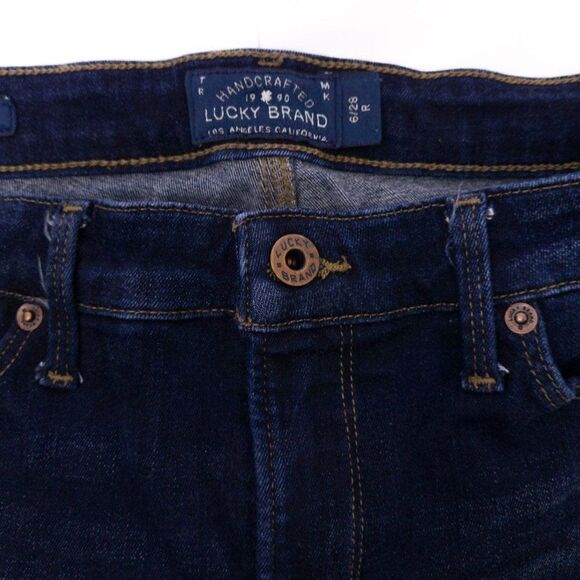 Lucky Brand Hayden Staight Blue Jeans 6/28R - Picture 4 of 5